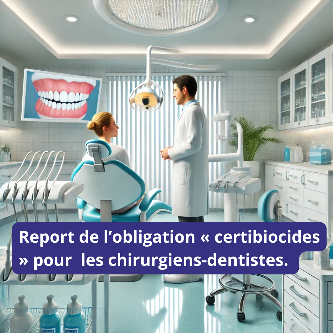Certibiocides : Le Ministère de la Santé reporte l’obligation pour les professionnels de santé